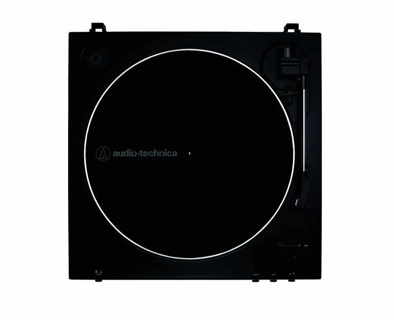 Visiškai automatinis patefonas su diržine pavara Audio Technica AT-LP60XBK