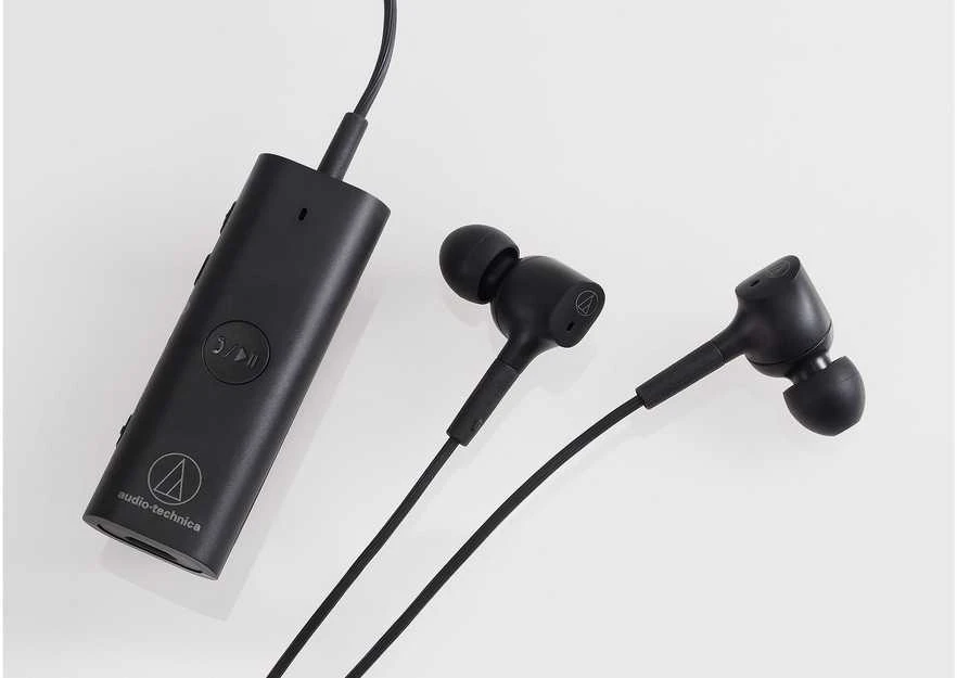 Audio-Technica ATH-ANC100BT belaidės triukšmą slopinančios ausinės, Juodos spalvos
