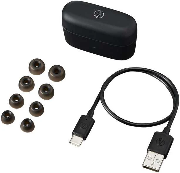 Audio-Technica ATH-CKS30TW+ ausinės, Juodos spalvos
