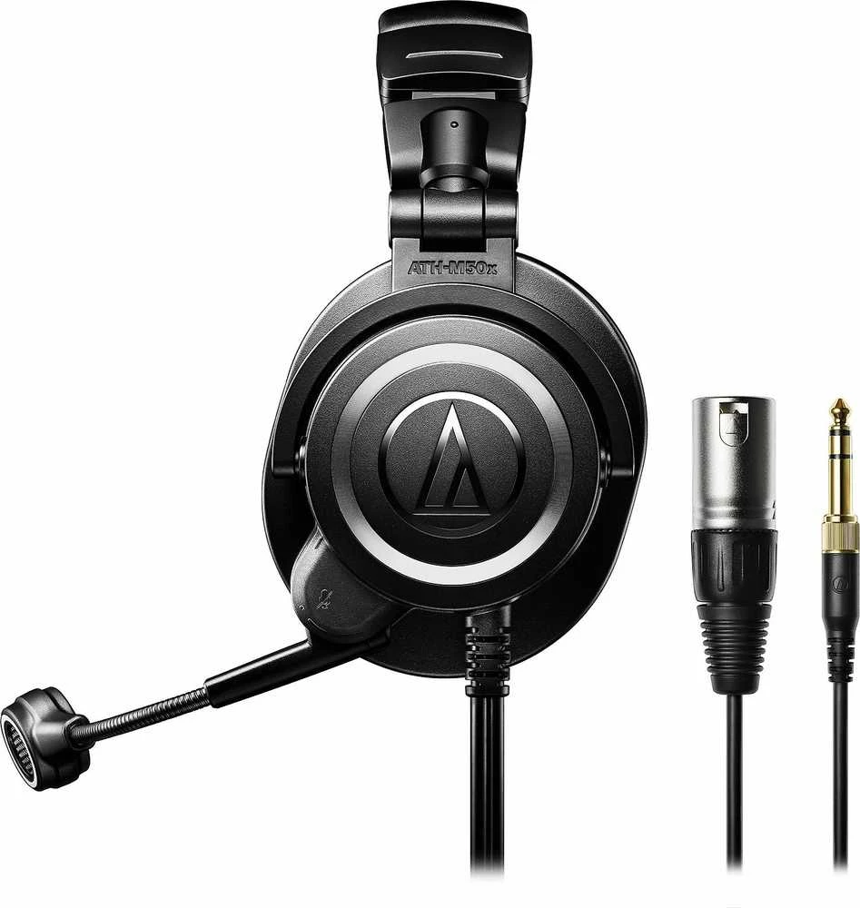 Audio-Technica ATH-M50xSTS ausinės, Juodos spalvos