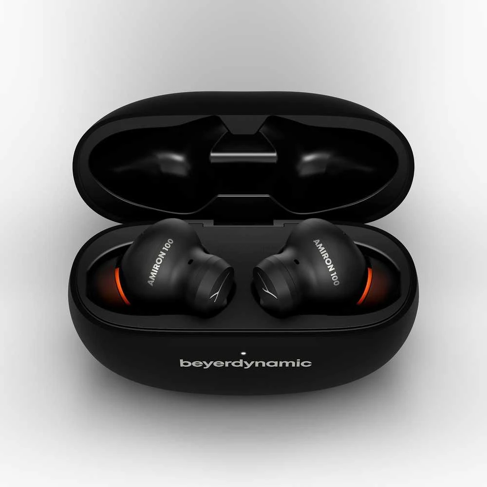 Beyerdynamic AMIRON 100 Belaidžiai ausinukai su įmontuotu mikrofonu | ANC | Juoda