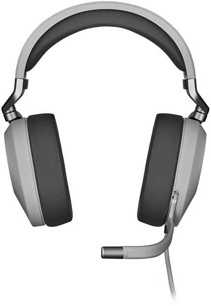 Corsair HS65 erdvinio garso ausinės, Su laidu, Baltos