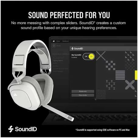Corsair | Ausinės Žaidimams | HS80 MAX | Bluetooth | Over-Ear | Belaidės
