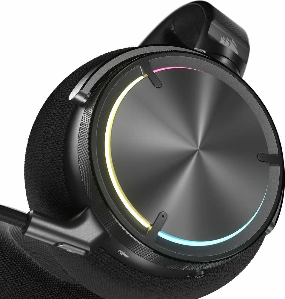 Ausinės Corsair Virtuoso Max Belaidės juoda