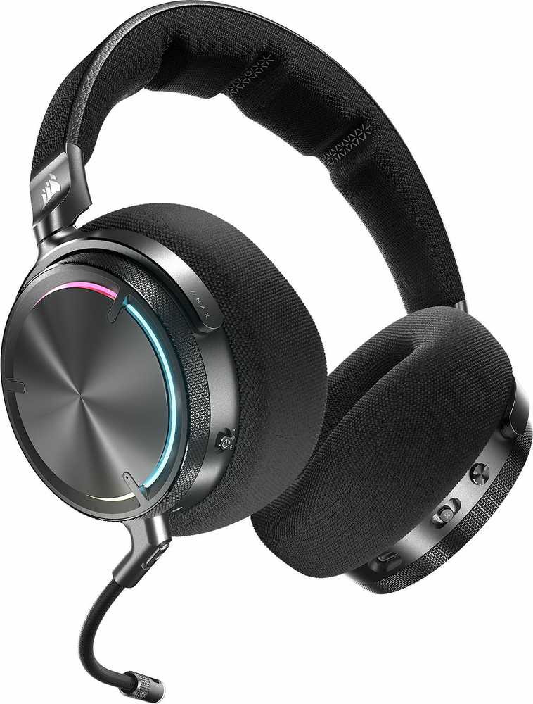 Ausinės Corsair Virtuoso Max Belaidės juoda