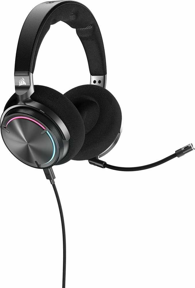 Ausinės Corsair Virtuoso Max Belaidės juoda