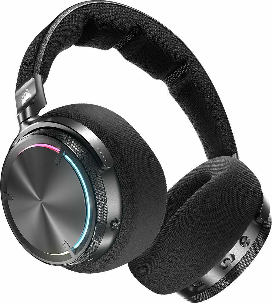 Ausinės Corsair Virtuoso Max Belaidės juoda