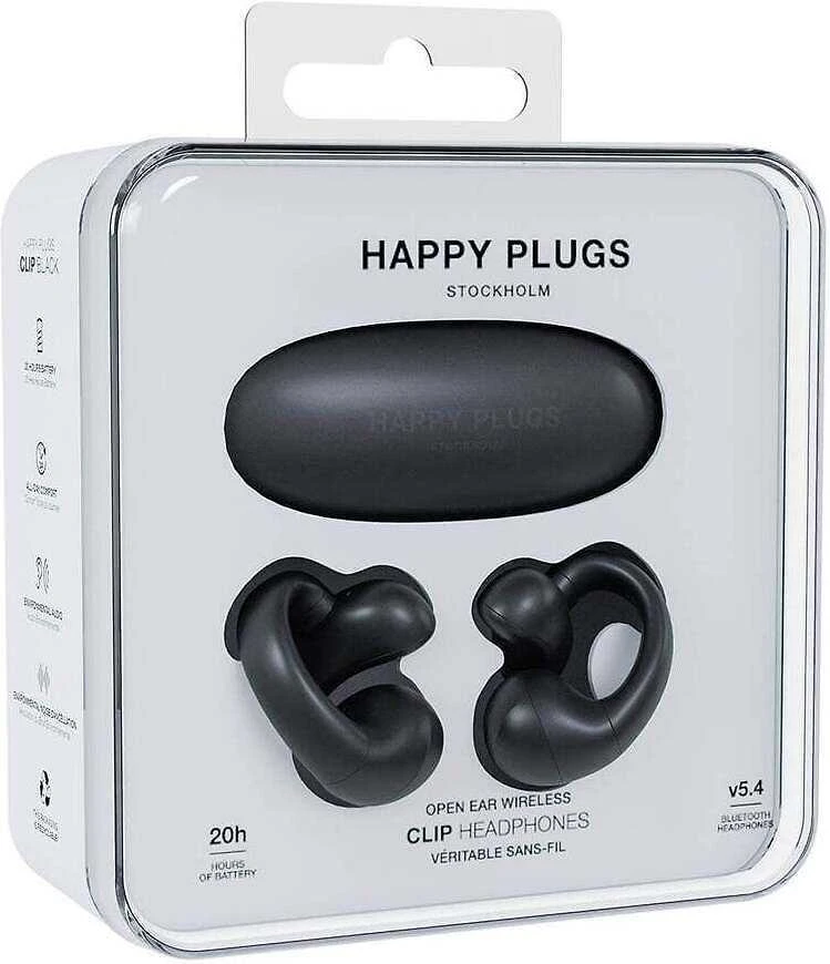 Happy Plugs Clip belaidės ausinės pakuotė
