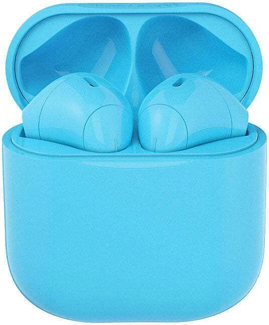 Happy Plugs Joy Belaidės ausinės, mėlynos spalvos
