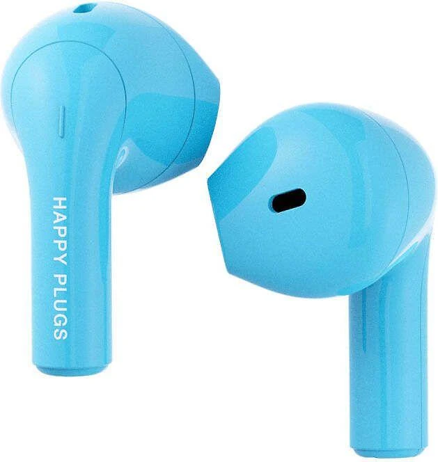 Happy Plugs Joy šviesiai mėlynos ausinės