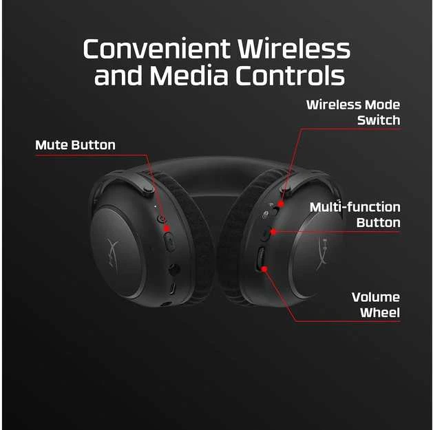 HyperX Ausinės AJ5C7AA / Cloud Alpha 2 Juodas