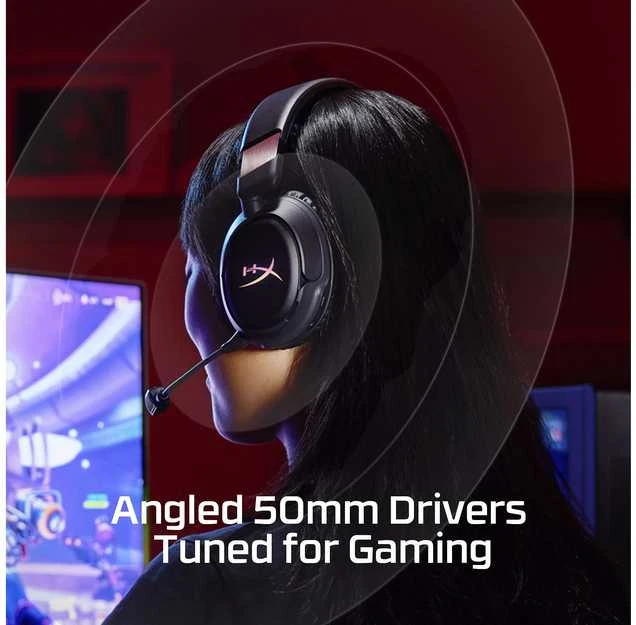 Ausinės HyperX Cloud Flight 2 Belaidės juoda