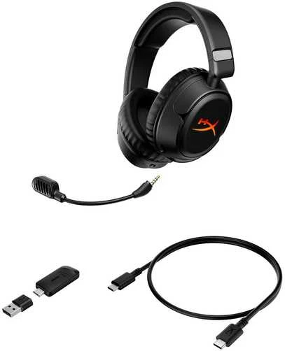 Ausinės HyperX Cloud Flight 2 Belaidės juoda