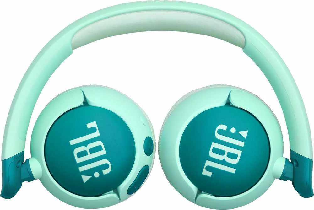 Belaidės ausinės vaikams JBL Junior 320BT, Žalsvos spalvos
