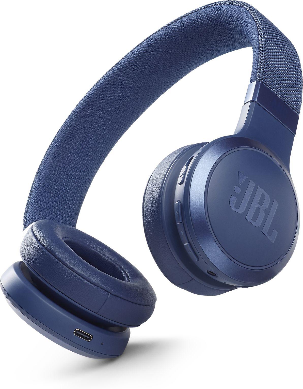 Belaidės Ausinės su aktyviu triukšmo slopinimu JBL Live 460NC, Mėlynos