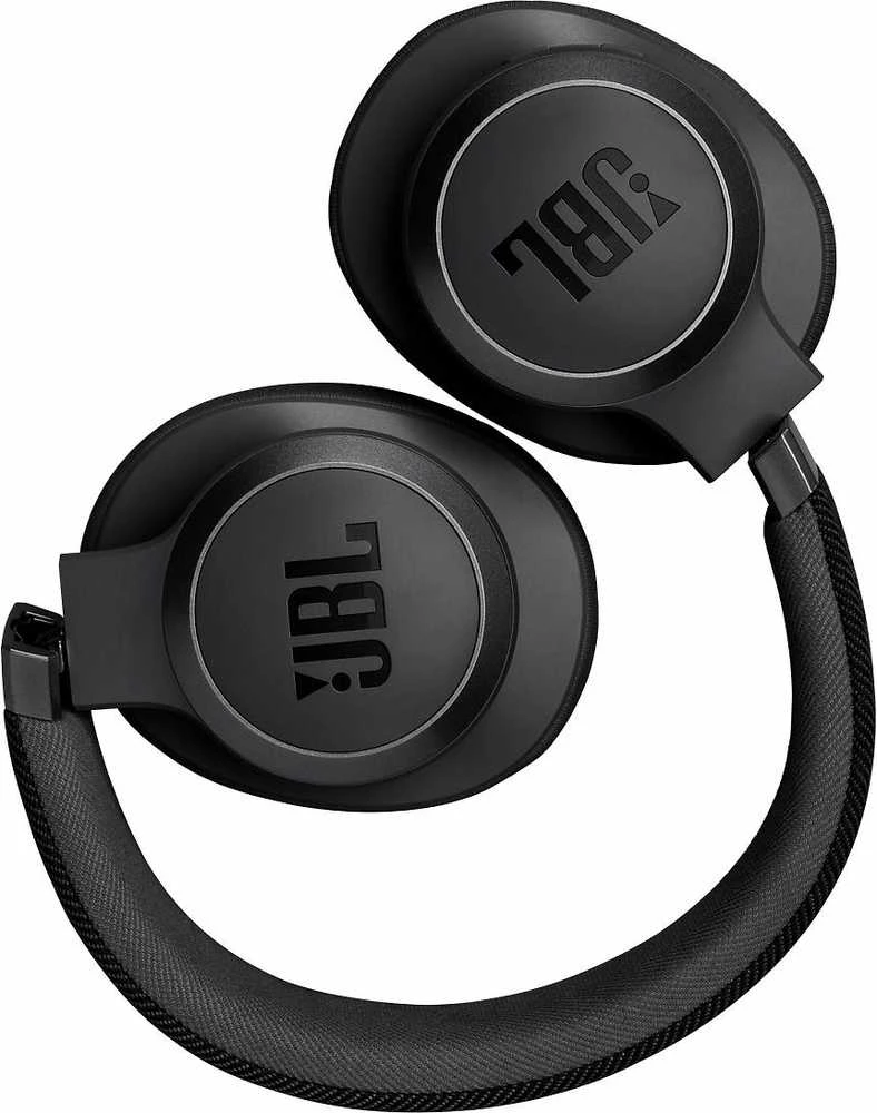 JBL Live 770NC belaidės ausinės su True ANC, Juodos