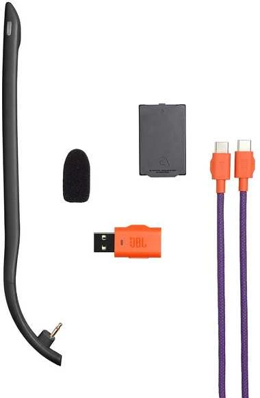 JBL Quantum 650 Belaidės Over-Ear-Gaming-Ausinės, Juodas