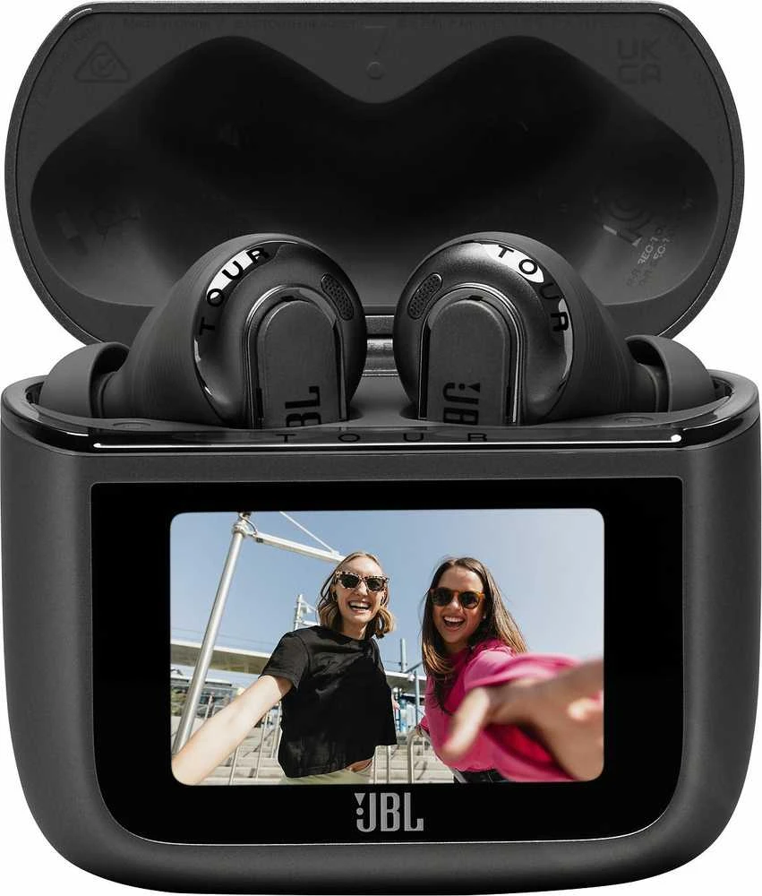 Belaidės ausinės JBL Tour Pro 3, Juodos