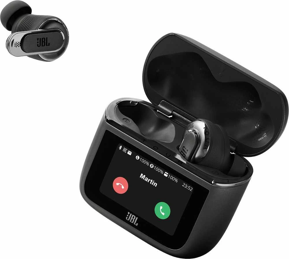 Belaidės ausinės JBL Tour Pro 3, Juodos