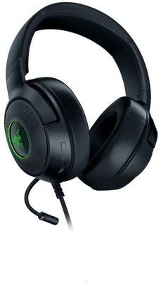 Razer Kraken V3 X RGB su laidu Juodas - su laidu žaidimams ausinės - REFURBISHED (juodas)