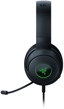 Razer Kraken V3 X RGB su laidu Juodas - su laidu žaidimams ausinės - REFURBISHED (juodas)