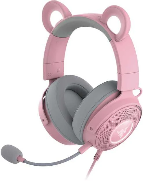 Razer Kraken Kitty V2 Pro rožinės ausinės su mikrofonu