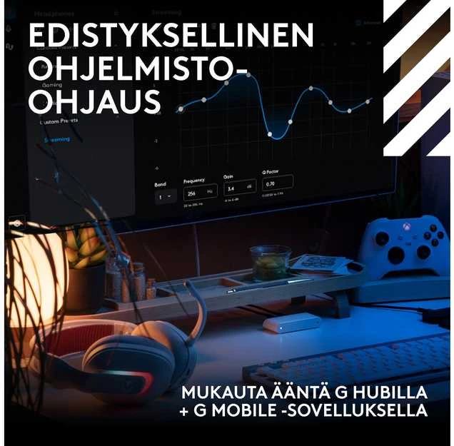 Logitech G Astro A20 X LIGHTSPEED Belaidės Belaidės Žaidimų Ausinės | Baltas