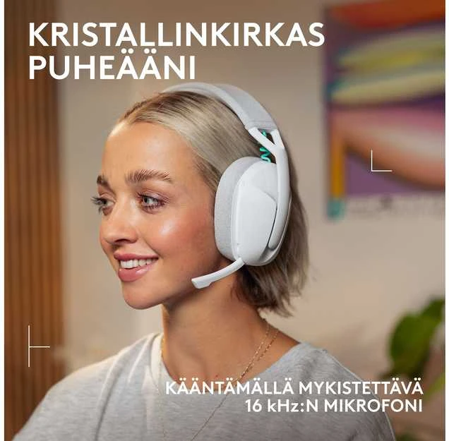Logitech G321 baltos ausinės su mikrofonu