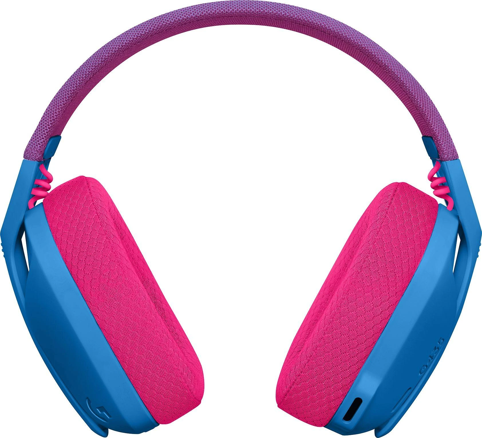 Žaidimų ausinės Logitech G435 Lightspeed, mėlynos/rožinės spalvos aprašymas - Prekės nuotrauka