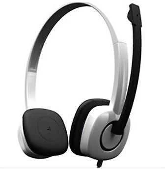 LOGITECH H150 ausinės su mikrofonu, baltos