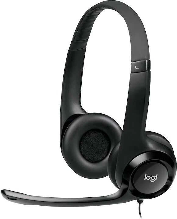 Universalios ausinės Logitech H390, su mikrofonu, USB jungtis