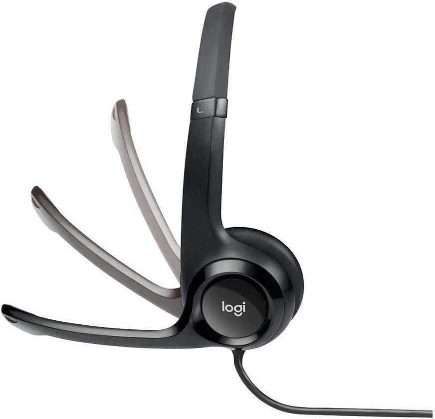 Universalios ausinės Logitech H390, su mikrofonu, USB jungtis