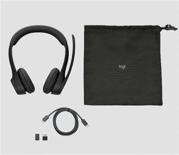 Ausinės Logitech ZONA 305 VIDURNAKTIS Juodas - MST TEAMS NATIVE BLUETOOTH
