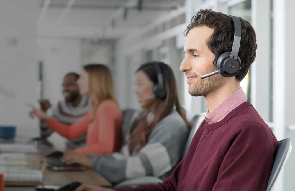 Belaidės universalios ausinės Logitech Zone, su mikrofonu, MSFT, Juodos