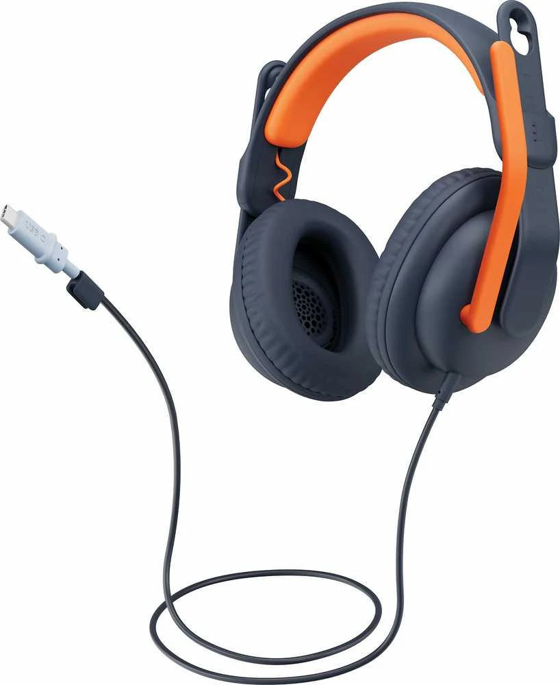 Logitech ZONE LEARN - CLASSIC Mėlynas - WW-9006 APATINKAMI AUSINĖS USB-C