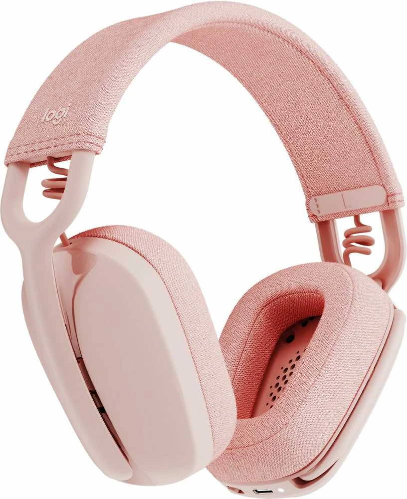 Belaidės ausinės Logitech ZONE VIBE 100, rožinė
