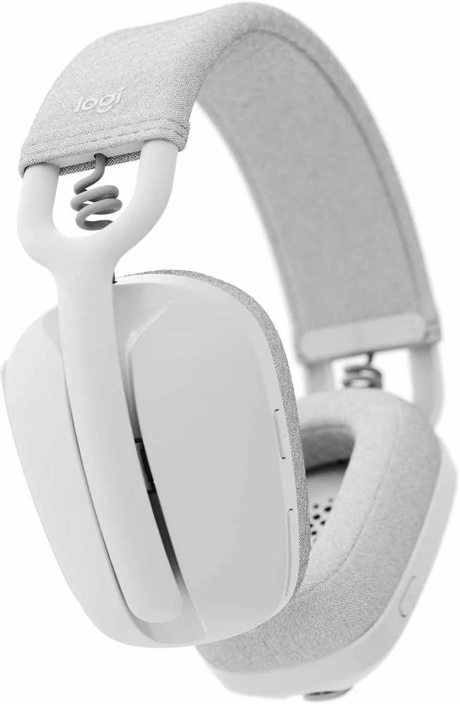 Logitech Zone Vibe 100 belaidės ausinės, Baltos