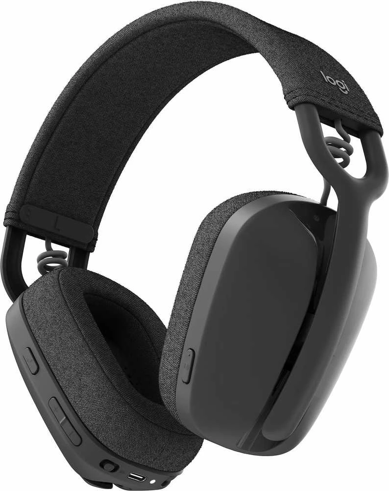 Logitech Zone Vibe 100 belaidės ausinės, Juodos