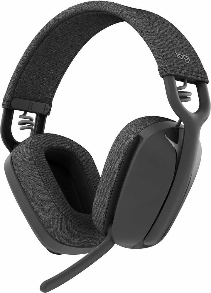 Logitech Zone Vibe 100 belaidės ausinės, Juodos