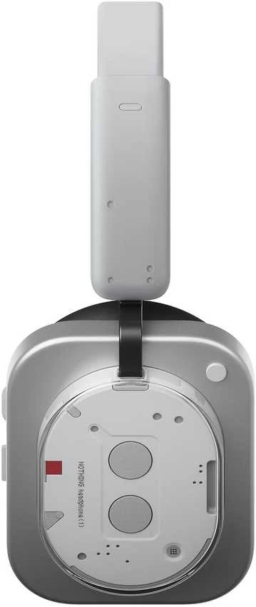 Nothing Headphone (1) baltos ausinės – šoninis vaizdas
