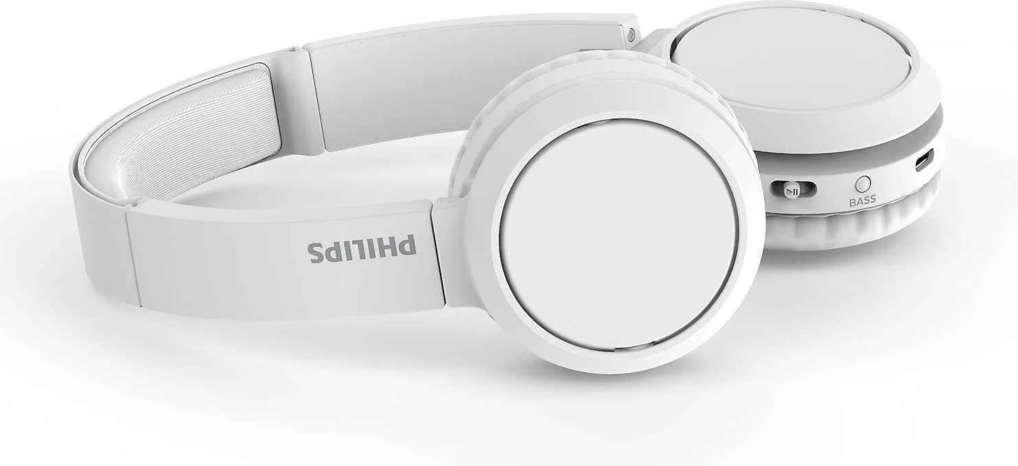 Ant ausų dedamos belaidės ausinės Philips TAH4205WT/00, Baltos