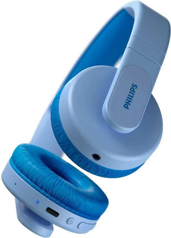 Vaikiškos belaidės ant ausų dedamos ausinės Philips TAK4206BL/00, Mėlynos