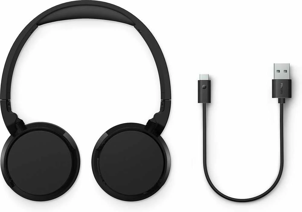 Ausinės Philips TAH3209BK/00, Juodos