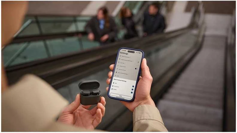Philips TAT5000BK ausinės su programėlės nustatymais