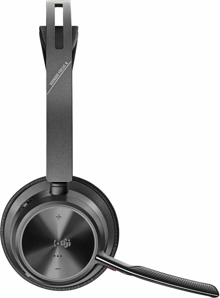 Hewlett Packard (HP) HP Poly Voyager Focus 2 Microsoft Teams sertifikuotas USB-C-C Ausinės +USB-C/A adapteris + įkrovimo stovai Be lokalizacijos