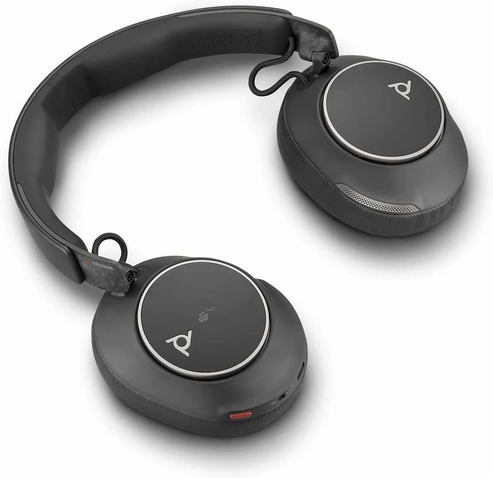 Poly Voyager Surround 80 UC bevielės ausinės viršuje