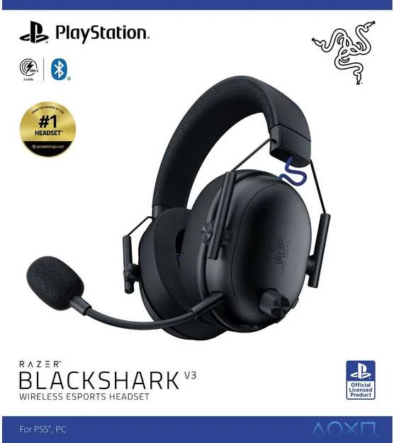 Razer BlackShark V3 ausinės su mikrofonu