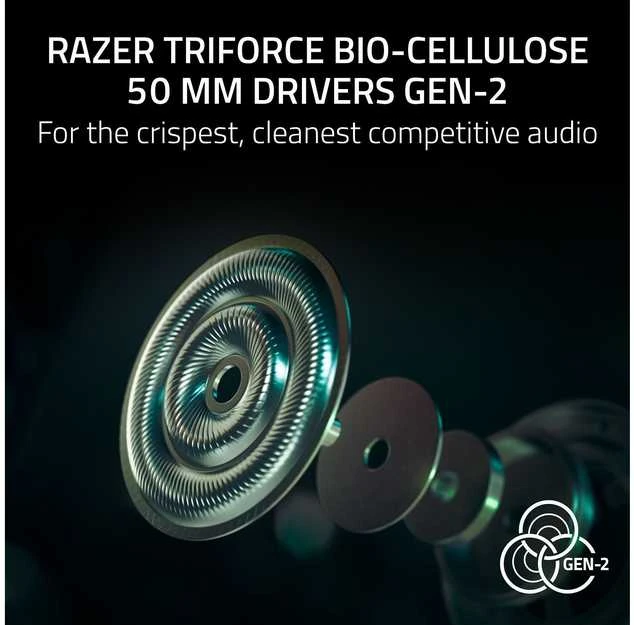 Razer BlackShark V3 Pro skirta XBOX Ausinės Žaidimams, Over-Ear,Belaidės, Juodas | Razer