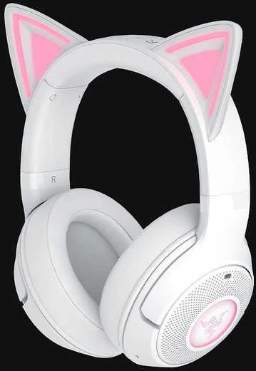 Razer | Ausinės | Kraken Kitty V2 BT | Taip | Bluetooth | Už ausų | Belaidės