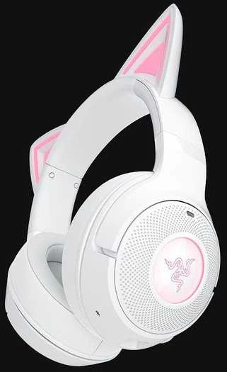 Razer | Ausinės | Kraken Kitty V2 BT | Taip | Bluetooth | Už ausų | Belaidės